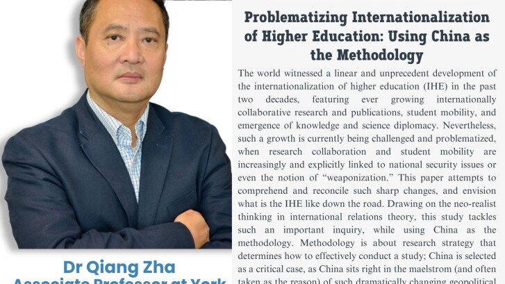Thumbnail of Higher Education Seminar - Problematizing Internationalization of Higher Education: Using China as the Methodology