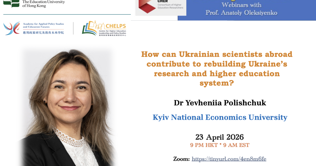 How can Ukrainian Scientists Abroad Contribute to Rebuilding Ukraine's ...